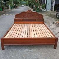 Thanh lý giường ngủ gỗ căm xe cao cấp