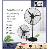 Thanh lý Hàng Tồn KhoQuạt công nghiệp công suất cao Quạt sàn Vật liệu hợp kim nhôm 3 Chức năng giữ tốc độ gió và lắc đầu