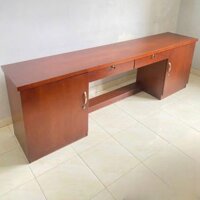 Thanh lý kệ tivi gỗ công nghiệp có hộc 2m4