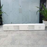 Thanh lý kệ tivi trắng nhiều ngăn
