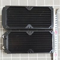 Thanh lý két làm mát Radiator dùng fan 90mm dày 5CM fin kép