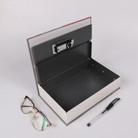 [THANH LÝ] - Két sắt mini nguỵ trang hình quyển sách - KHÓA MÃ SỐ