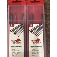 Thanh lý Kim hàn tig inox WT20 Red Rhino