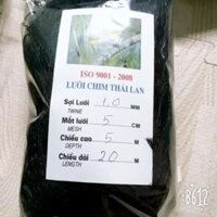 Thanh Ly Lưới chim tàng hình cao 5m dài 20m chuyên bắt chim chào mào, khuyên......