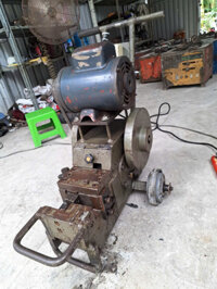 Thanh lý máy cắt sắt 25mm Hàn Quốc điện 220V