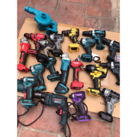 Thanh lý Máy khoan Pin, máy siết bulong, máy chuyên vít 100k-200k số lượng có hạn