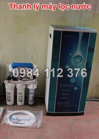 Thanh lý máy lọc Nano Aquas 7 lõi – vỏ tủ inox