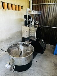 Thanh lý Máy rang cà phê cũ 5kg 10kg giá rẻ tình trạng mới 90% còn Bảo hành 6 tháng