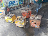 Thanh lý máy uốn sắt 25mm 1 pha Hàn Quốc cũ