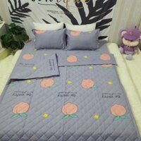 (THANH LÝ) Mền trần bông gòn 3 lớp poly cotton, chăn hè siêu nhẹ thấm hút tốt Bông sạch - [Chó ngủ]