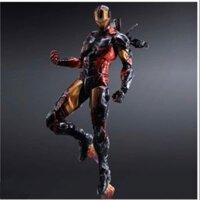 (Thanh lý) mô hinh hành động Play arts Marvel ironman Warmachine siêu anh hùng màu đỏ