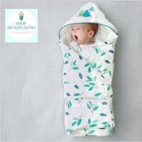 [THANH LÝ- MUSLIN TREE] Chăn quấn ủ chần bông dày mùa đông, chăn cho bé sơ sinh