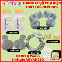 [Thanh Lý New 90%]Bộ Phụ Kiện Máy Hút Sữa Điện Đôi Medela Pump In Style Advanced