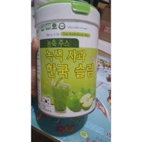 Thanh lý nước ép cô đặc táo xanh Korea Slim lon 900g