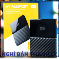 THANH LÝ ☆ Ổ cứng di động HDD 2.5 inch WD My Passport 3TB USB 3.0 WDBYFT0030BBK New (Đen) Chính Hãng 100% - Fullbox 🅶🅸