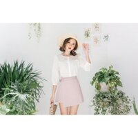 🌷[Thanh lý] Quần váy hồng pastel Lemia