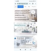 Thanh lý quạt cây toshiba 9 cánh DC inverter f-lsd30(w)vn