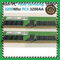 THANH LÝ ๑ Ram 16GB DDR4 ( Samsung ) Bus 3200Mhz PC4 3200AA 1.2V Dùng Cho Máy Tính Để Bàn PC Desktop - BH 36 tháng 1 đổi