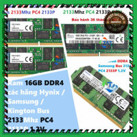 THANH LÝ ๑ Ram 16GB DDR4 các hãng Hynix / Samsung / Kington Bus 2133Mhz PC4 2133P 1.2V Dùng Cho Laptop  Máy Tính Xách Ta