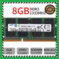 THANH LÝ ๑ Ram LAPTOP 8GB DDR3 Samsung Bus 1333Mhz PC3 10600 1.5V Dùng Cho Máy Tính Xách Tay