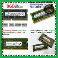 THANH LÝ ๑ Ram LAPTOP 8GB DDR3 các hãng Samsung - Kingston Bus 1333Mhz PC3 10600 1.5V Dùng Cho Máy Tính Xách Tay