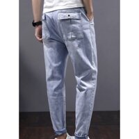 (thanh lý rẻ hết) Quần Jean Nam Lưng Thun Túi Hộp Sau Cá Tính Thời Thượng, chất Jean xịn nha