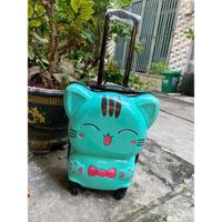 thanh lý rẻ vali mèo cho bé size 19in nhựa pc chống va đập