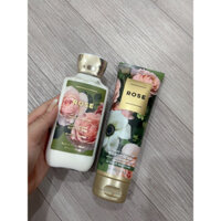 Thanh lý ROSE - Lotion + Body cream Dưỡng thể Bath & Body Works