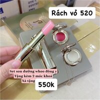 Thanh lý Set son whoo không vỏ