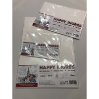 [Thanh lý sỉ] Giấy Happy Ingres A3/A4/A5 220gsm xấp 10 tờ