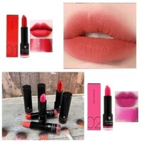 Thanh lý son tỳ vết, lỗi do vận chuyển - Son lì và dưỡng môi The Rucy Five Back Lip Color 3.5g