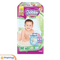 THANH LÝ Tã Quần Bobby M60 Tặng 8 Miếng