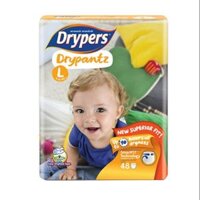 (Thanh lý )Tã Quần Cho Bé Drypantz Drypers L48 (48 Miếng)