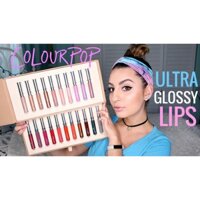 [THANH LÝ] [TỔNG HỢP] COLOURPOP son bóng/nhũ Ultra GLOSSY/METALLIC lip