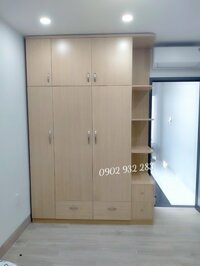 Thanh lý tủ áo hàng trưng bày còn mới 98% 1m78 x 2m78