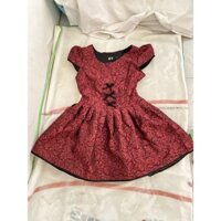 THANH LÝ TỦ ĐỒ:    ĐẦM  BABYDOLL CUTOUT TRÁI TIM SAU LƯNG PHỐI NƠ SIZE XL