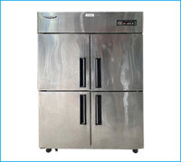Thanh lý tủ đông inox 4 cánh Lassele LF-1381PC
