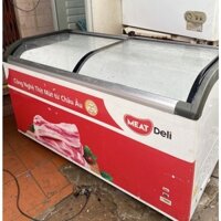 thanh lý tủ đông kính, tủ trưng bày hải sản, thịt cá