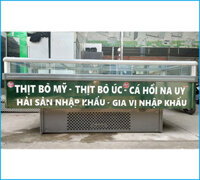 Thanh lý tủ đông nằm trưng bày không cửa Arneg 2m5