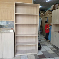 Thanh lý tủ kệ trưng bày 5 tầng màu sáng giá tốt mới 95%