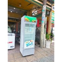 thanh lý tủ mát 1 cánh alaska dung tích 300L hàng mới 91%