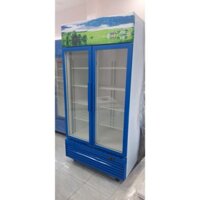 thanh lý tủ mát sanky 800 lít, máy móc nguyên zin