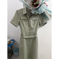 Thanh lý Váy dài body Size S JM dress xanh Ngọc