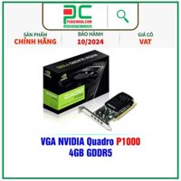 THANH LÝ - VGA NVIDIA Quadro P1000 4GB GDDR5