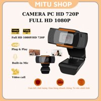 [THANH LÝ] Webcam máy tính HD 720P / Full HD 1080P Có Micro, Camera, Cổng usb - Livestream, học zoom online, video call