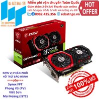 Thanh lý xả kho Card màn hình MSI GeForce GTX 1050Ti 4GB GDDR5 Gaming X - Mới Full Box BH 36T