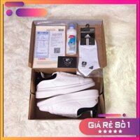 [Thanh Lý Xả kho] Giày Mc Queen Gót Đen Siêu Đẹp Tặng Tất Hộp Bill, Lọ Vệ Sinh Giầy Cao Cấp