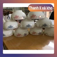 (thanh lý xả kho sỉ) sỉ set 10 bát cơm hoa u23(107)