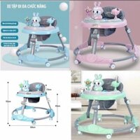 Thanh Lý] xe tròn tập đi cho bé 2in1 có nhạc-kết hợp bàn ăn