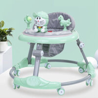 [Thanh Lý] xe tròn tập đi cho bé 2in1 có nhạc-kết hợp bàn ăn